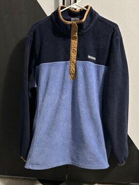 Columbia Benton Springs 1/2 Snap Pull Over Fleece Jacket Women's Size 3X